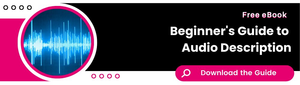 Free eBook: Beginner's Guide to Audio Description