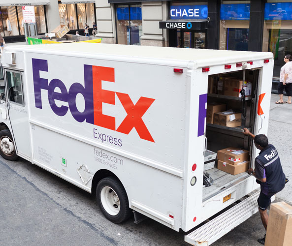 FedEx truck