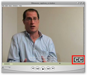 How to Add a CC Toggle Button to the QuickTime player