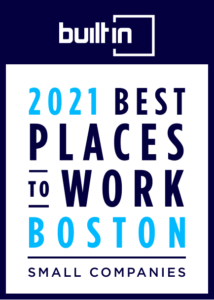 2021 best places to work built in boston - small companies